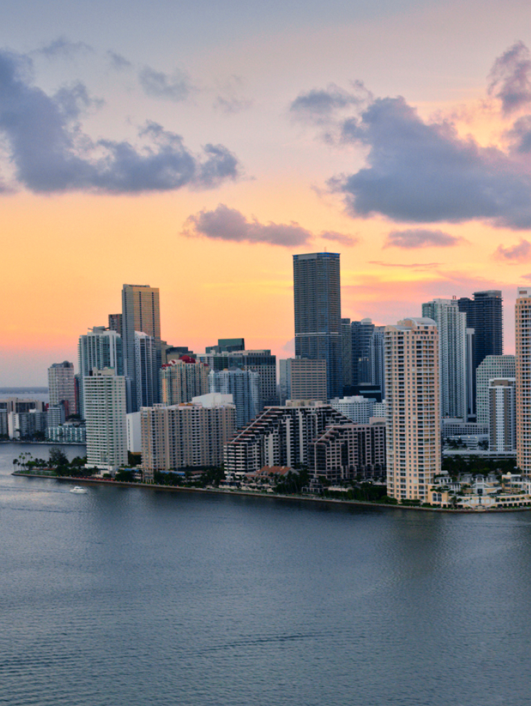 City view of Miami